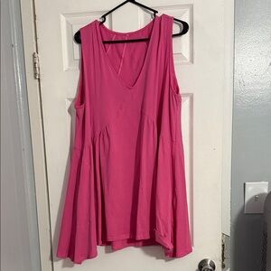 Pink Sleeveless Women's Top
